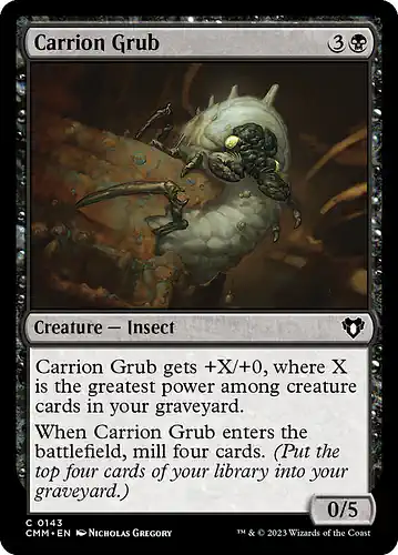Carrion Grub - cmm Spoiler