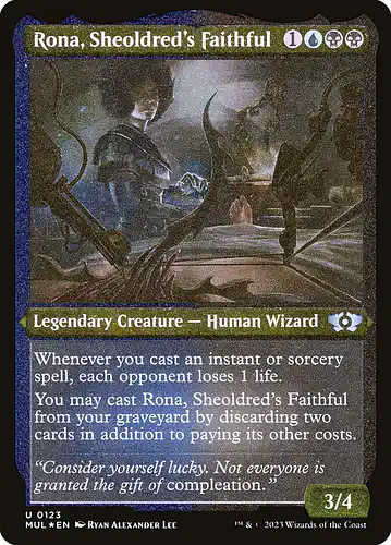 Rona, Sheoldred's Faithful - mul Spoiler