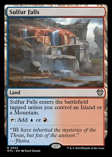 Sulfur Falls - otc Spoiler