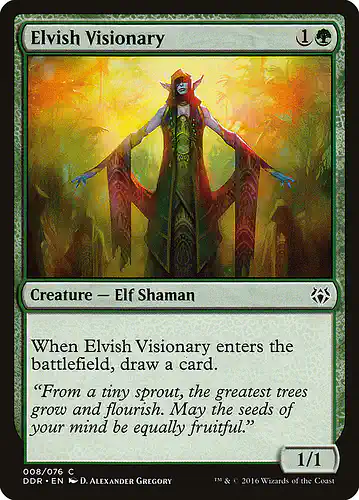 Elvish Visionary - ddr Spoiler