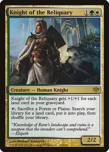 Knight of the Reliquary - con Spoiler
