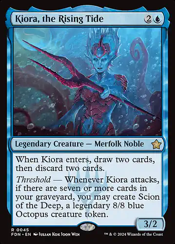 Kiora, the Rising Tide - fdn Spoiler