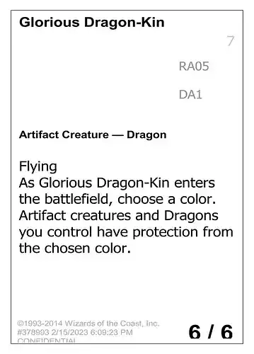 Glorious Dragon-Kin - unk Spoiler