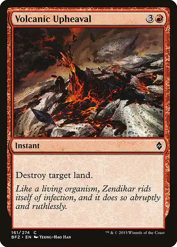 Volcanic Upheaval - bfz Spoiler