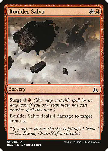 Boulder Salvo - ogw Spoiler