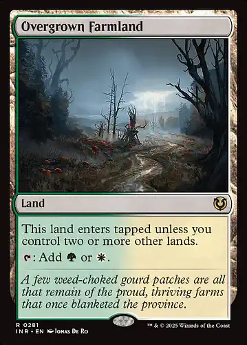 Overgrown Farmland - inr Spoiler
