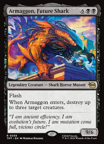 Armaggon, Future Shark - tmt Spoiler