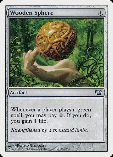 Wooden Sphere - 8ed Spoiler