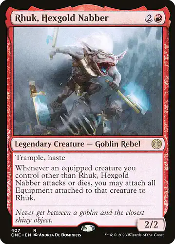 Rhuk, Hexgold Nabber - one Spoiler