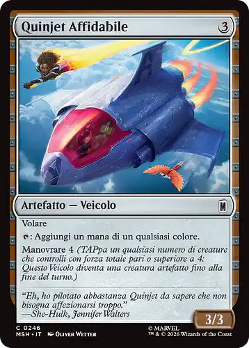Dependable Quinjet - msh Spoiler