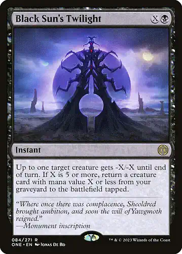Black Sun's Twilight - one Spoiler