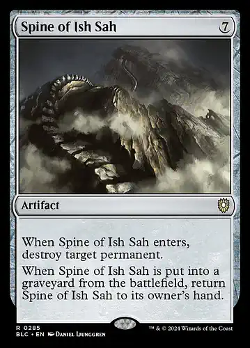 Spine of Ish Sah - blc Spoiler