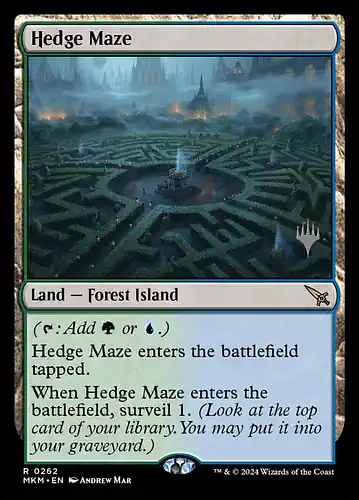 Hedge Maze - mkm Spoiler