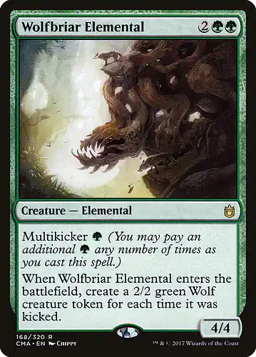 Wolfbriar Elemental - cma Spoiler