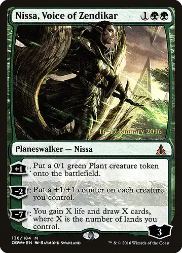 Nissa, Voice of Zendikar - ogw Spoiler