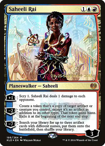 Saheeli Rai - kld Spoiler