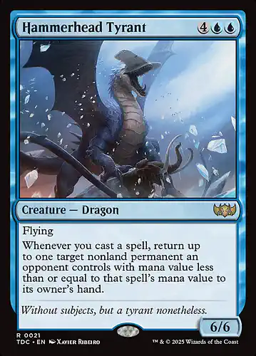 Hammerhead Tyrant - tdc Spoiler