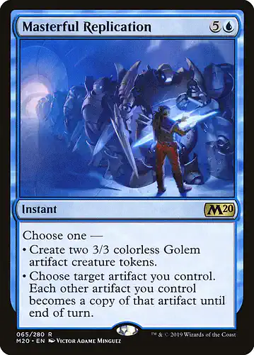 Masterful Replication - m20 Spoiler