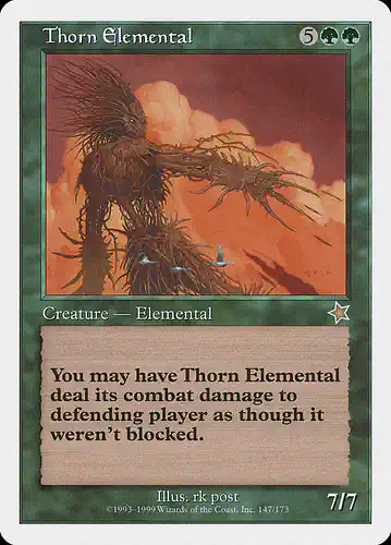 Thorn Elemental - s99 Spoiler