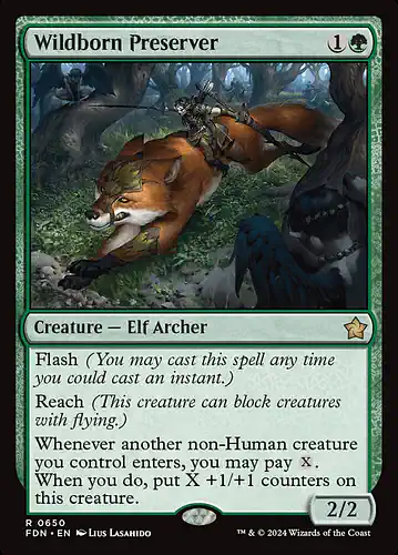Wildborn Preserver - fdn Spoiler