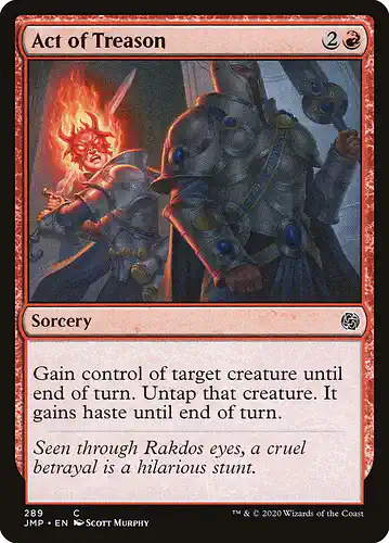 Act of Treason - jmp Spoiler