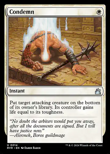 Condemn - rvr Spoiler