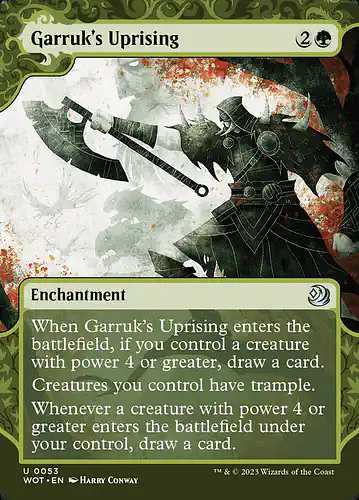 Garruk's Uprising - wot Spoiler