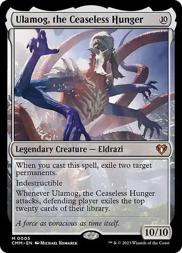 Ulamog, the Ceaseless Hunger - cmm Spoiler