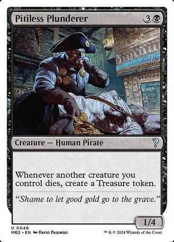 Pitiless Plunderer - mb2 Spoiler