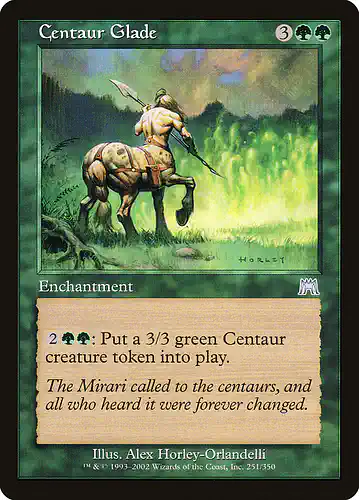Centaur Glade - ons Spoiler