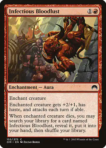 Infectious Bloodlust - ori Spoiler