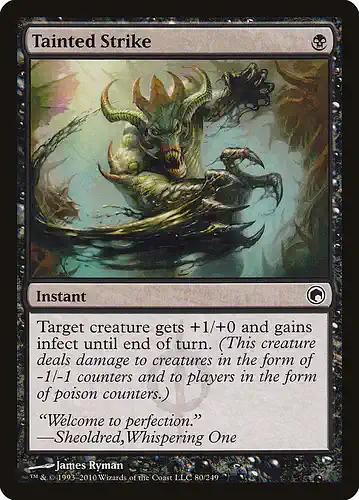 Tainted Strike - som Spoiler