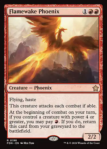 Flamewake Phoenix - fdn Spoiler