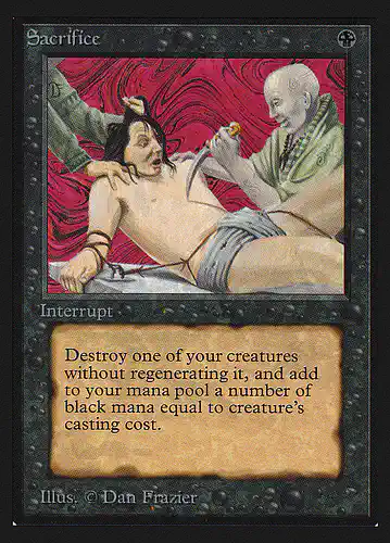 Sacrifice - ced Spoiler