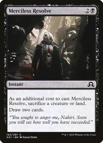 Merciless Resolve - soi Spoiler