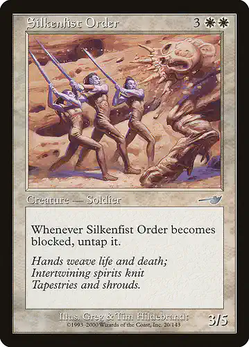Silkenfist Order - nem Spoiler