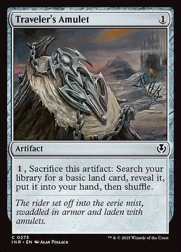 Traveler's Amulet - inr Spoiler