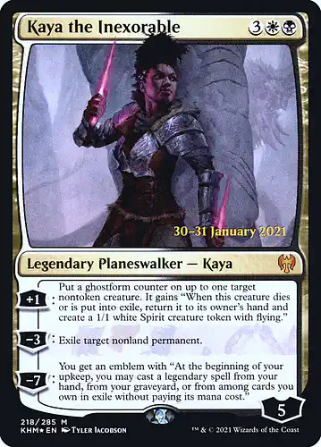 Kaya the Inexorable - khm Spoiler