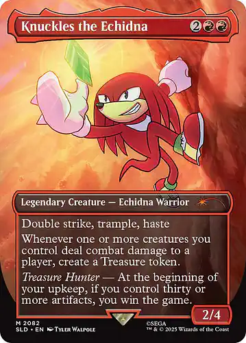 Knuckles the Echidna - sld Spoiler