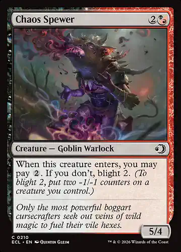 Chaos Spewer - ecl Spoiler