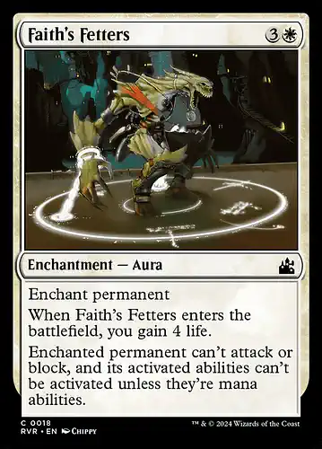 Faith's Fetters - rvr Spoiler