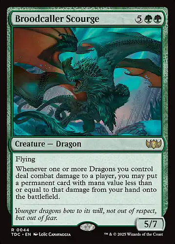Broodcaller Scourge - tdc Spoiler