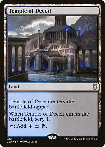 Temple of Deceit - clb Spoiler