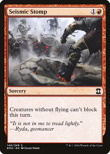 Seismic Stomp - ema Spoiler