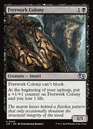 Fretwork Colony - j25 Spoiler