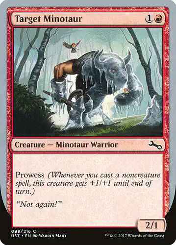 Target Minotaur - ust Spoiler