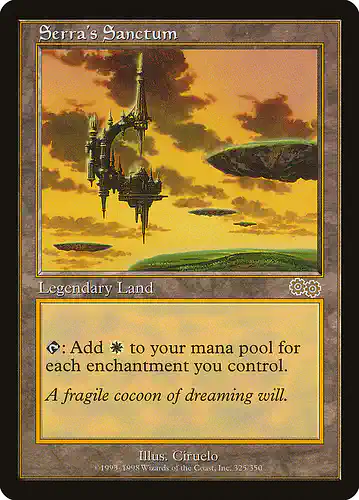 Serra's Sanctum - usg Spoiler