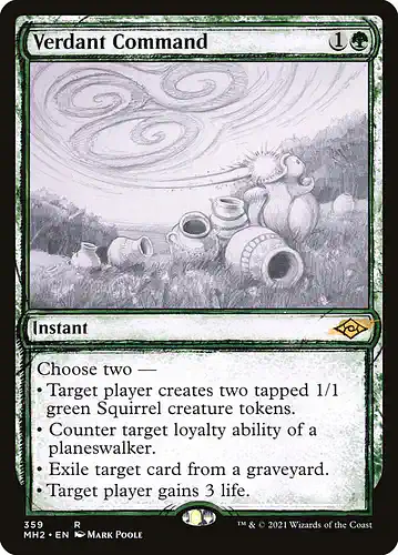 Verdant Command - mh2 Spoiler