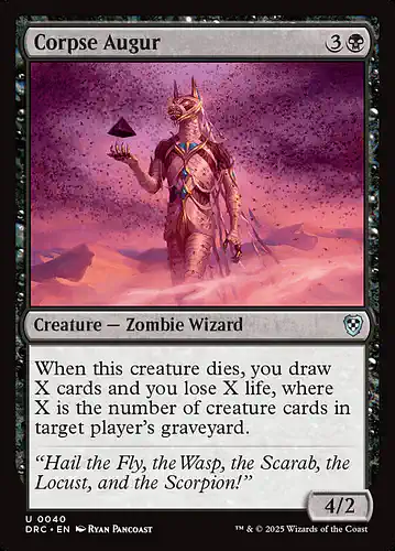 Corpse Augur - drc Spoiler