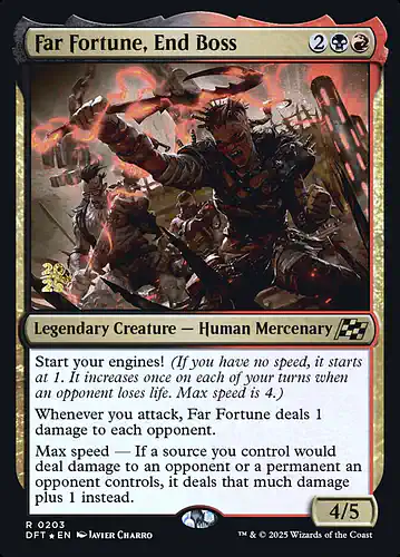 Far Fortune, End Boss - dft Spoiler